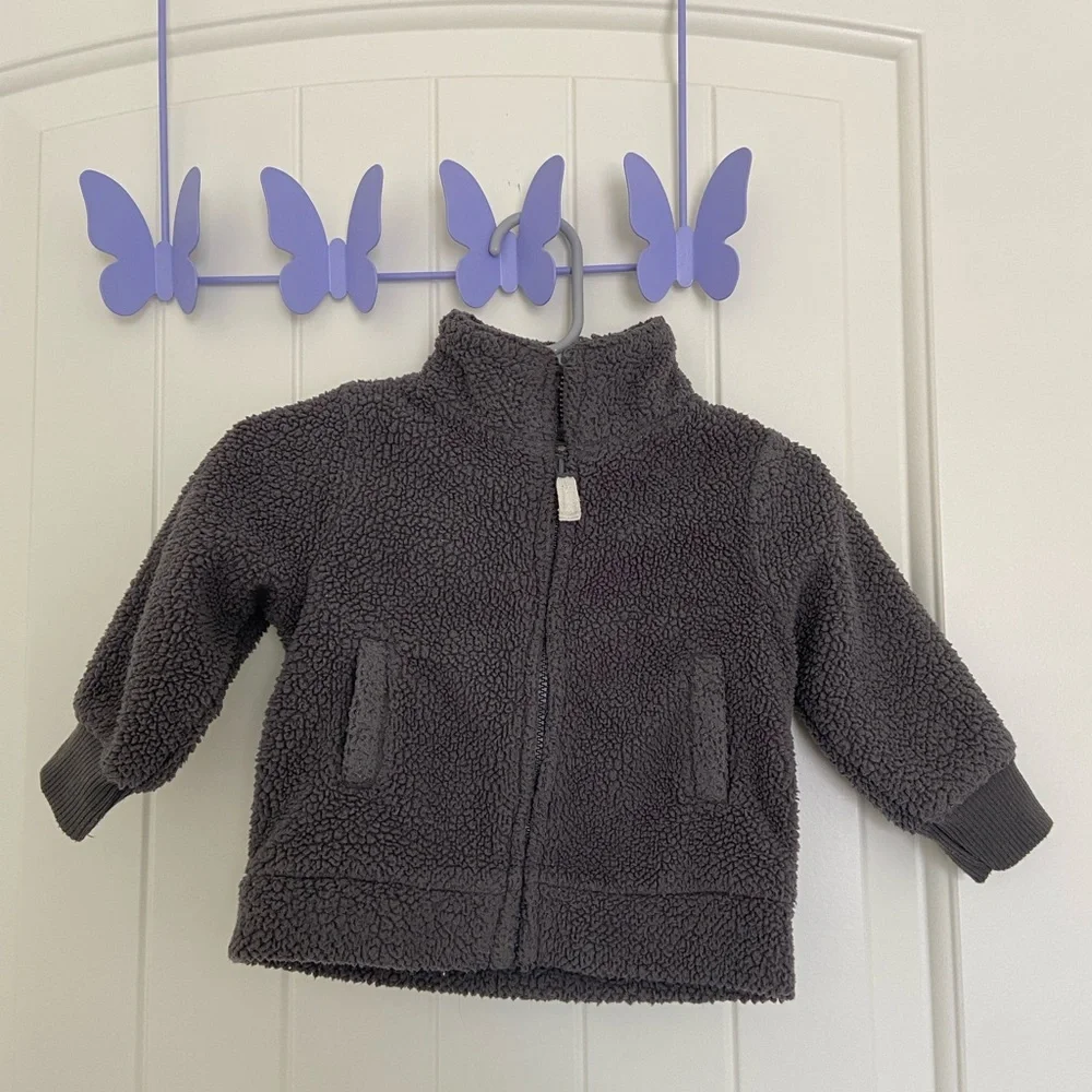 Carter’s‎ baby boy’s fleece zip up jacket — 6 months